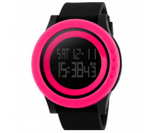 Годинник Skmei DG1142 BK-Hot Pink BOX (DG1142BOXBKHP)