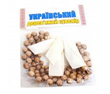Намиста Каліна Бук 25 см Руді (Д374к-5)