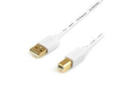 Кабель Atcom 14370 USB 2.0 AM/Bм 0.8м білий
