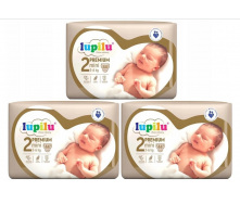 Підгузники Lupilu Premium Mini 2 3-6 кг 132 шт
