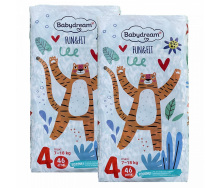 Підгузники Babydream FUN&FIT 4 maxi 7-18 кг 92 шт
