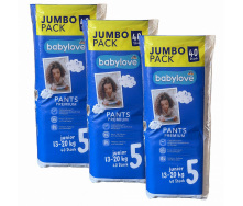 Підгузки-трусики Babylove Premium 5 junior JUMBOPACK (13-20 кг) 120 шт