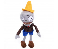 М'яка іграшка Plants vs Zombies зомбі з конусом 30 см Різнокольоровий (950)