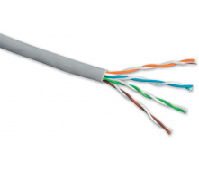 Кабель витая пара Hikvision DS-1LN5E-S cat.5e (UTP медь внутренний) 24AWG бухта 305м белый