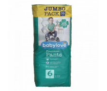 Підгузки-трусики Babylove Premium 6 xxl JUMBOPACK 18-30 кг 36 шт