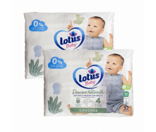 Дитячі підгузники Lotus Baby 4 (7-12 кг) 74 шт