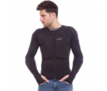 Мотозащита тела компрессионная NERVE MS-1196 р-р XL-2XL Черный PT1294