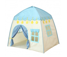 Дитячий ігровий намет у вигляді будиночка RIAS 130x130x110см Blue
