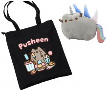 Комплект 2Life Pusheen cat 12х15 см та сумка 38х35 см v-12385