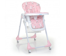 Стульчик для кормления Bambi Rabbit Girl Pink (M 3233) (SKL0031)