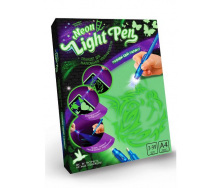 Набір креативної творчості Neon Light Pen Кішка Dankotoys (NLP-01-02U)