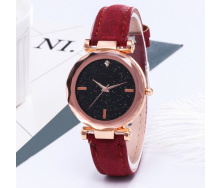 Трендовий наручний годинник Starry Sky Watch Red (00000005356)