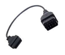Перехідник з OBD2 16pin мама на GAZ ГАЗ 12pin тато