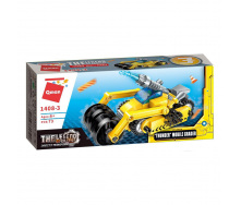 Детский конструктор Qman 1408 транспорт Mobile Grader