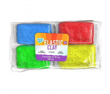 Набір для ліплення з повітряним пластиліном Elastic Clay ТМ Lovin 70164 8 colors