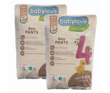 Підгузки-трусики Babylove Nature 4 9-15 кг 40 шт