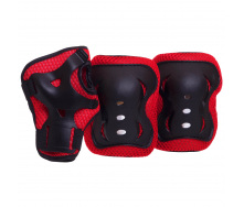 Комплект защиты Zelart SK-3451 L Красный