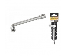 Ключ торцевий з отвором L-подібний 6 мм CRV MASTERTOOL GM (73-4006)