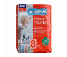 Підгузки-трусики Babylove Premium 8 19+ кг 16 шт