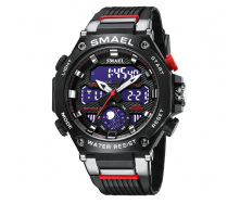 Годинник наручний Smael 8069 Black (16674-hbr)