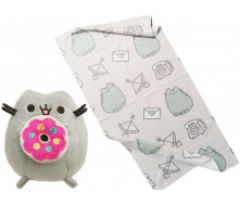 Комплект 2Life М'яка іграшка Pusheen cat 12х15 см та рушник 50х100 см v-12449