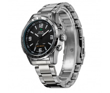 Наручний годинник чоловічий Weide Standart Silver Сріблястий (991)