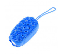 Мочалка массажная для купания Bath Brush Blue (11200-hbr)