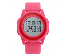 Часы наручные женские Skmei 1206 Rose Red (12367-hbr)