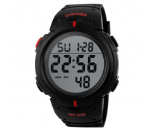 Часы наручные мужские Skmei 1068 Red, 1068RD (12257-hbr)