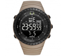 Часы наручные мужские Smael 1237 Khaki (15191-hbr)