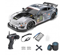 Дріфтова машинка RC Race Ford Mustang 4WD радіокерована з парою 28 см Різнокольоровий (934)