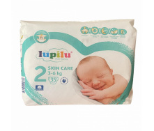 Підгузки Lupilu Skin Care 2 Mini 3-6 кг 35 шт