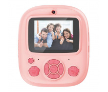 Дитяча фотокамера XO XJ04 800mAh MP3 Pink (36679_3608889)