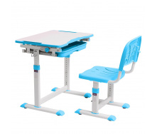 Комплект универсальной растущей детской парты со стульчиком Cubby Sorpresa Blue (800238)