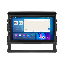 Магнитола Lesko Toyota Land Cruiser 200 Series Рестайлинг 2 2015-2021 IPS 9" 4/64Gb CarPlay 4G GPS Prime (9696-53989)