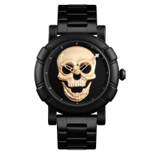 Оригінальний годинник Skmei Skull 9178 Black