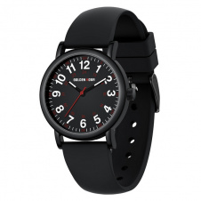 Наручний годинник чоловічий GOLDENHOUR Trend Black Чорний (3065)