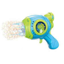 Іграшковий дитячий пістолет який генерує бульбашки Dino Bubble Gun синій (AUAU07)