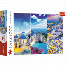 Пазли Trefl "Грецькі канікули - колаж" 3000 елементів 116х85 см 33073
