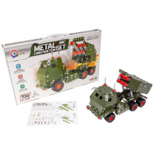 Конструктор металевий Himars 730 деталей ТехноК (8355)