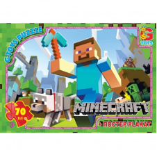 Пазли дитячі "Minecraft" G-Toys MC771 70 елементів