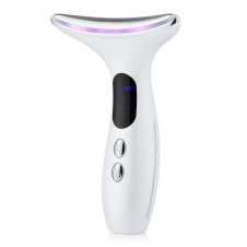 Масажер мікрострумовий для шиї та обличчя No Brand Neck Beauty Device Білий (2288327480)