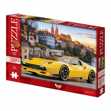 Пазли класичні "Жовта машина" Danko Toys C380-06-10 380 елементів