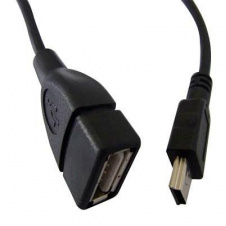 Кабель Atcom USB 2.0 AF/Mini USB 5 pin 0.8M OTG