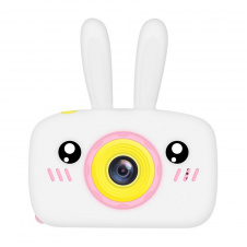 Дитяча Фотокамера Kids Funny Camera 3.0 Pro Протиударний Фотоапарат 12 Mpx Full HD 1920x1080P фото та відео зйомка Білий + Карта пам'яті 16ГБ