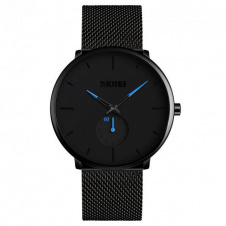Чоловічий наручний годинник Skmei 9185 Black