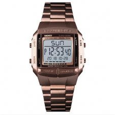 Спортивний годинник Skmei Illuminator Темна кава