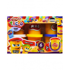 Набір креативної творчості "Тісто для ліплення" Master Do "Danko Toys 6 банок *50 г 8124DT
