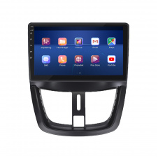 Штатная магнитола Lesko 9" Peugeot 207 I 2006-2009 6/128Gb 4G Wi-Fi GPS Top (7812-43762)