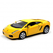 Машинка Kinsmart Lamborghini Gallardo 16x8x7 см Жовтий (KT5098W)